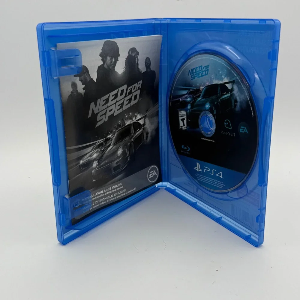 EA Need for Speed PS4 One Size Blue Excellent Racing Game Disc Complete